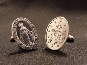 Miraculous Medal Cufflinks